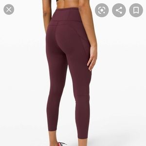 Lululemon fast and free tight 25"